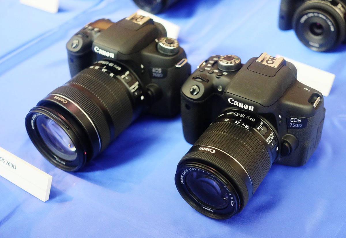 Canon EOS 760 và EOS 750D