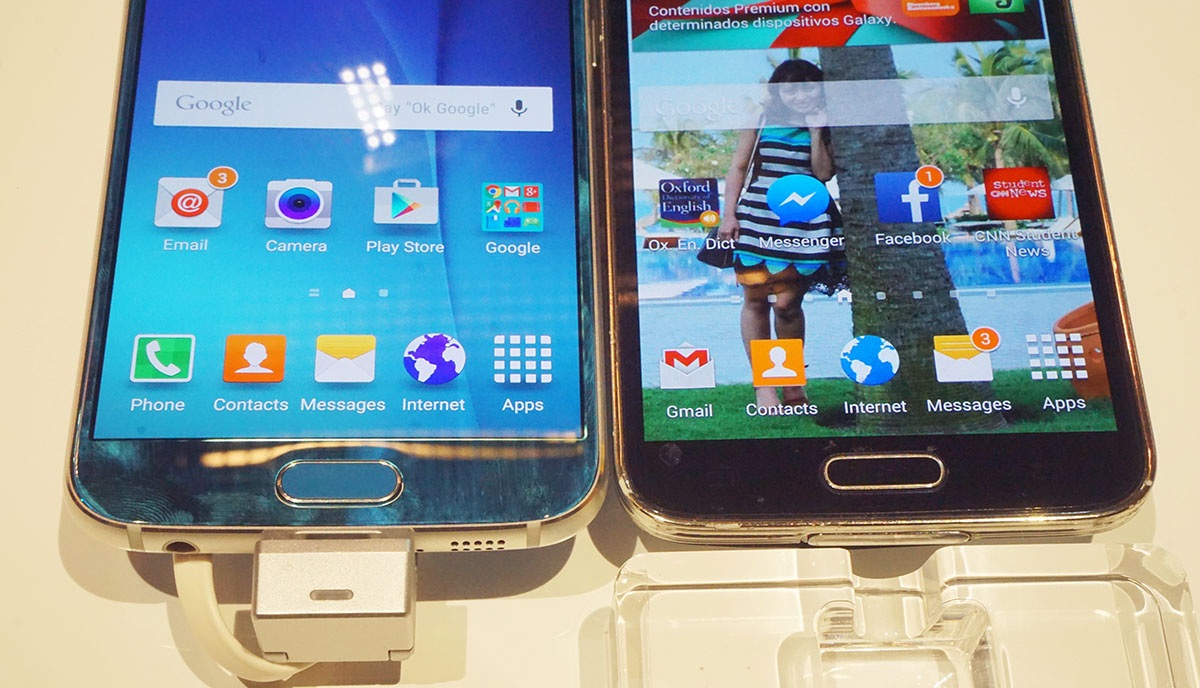 Galaxy S6 “lột xác” từ trong ra ngoài so với Galaxy S5
