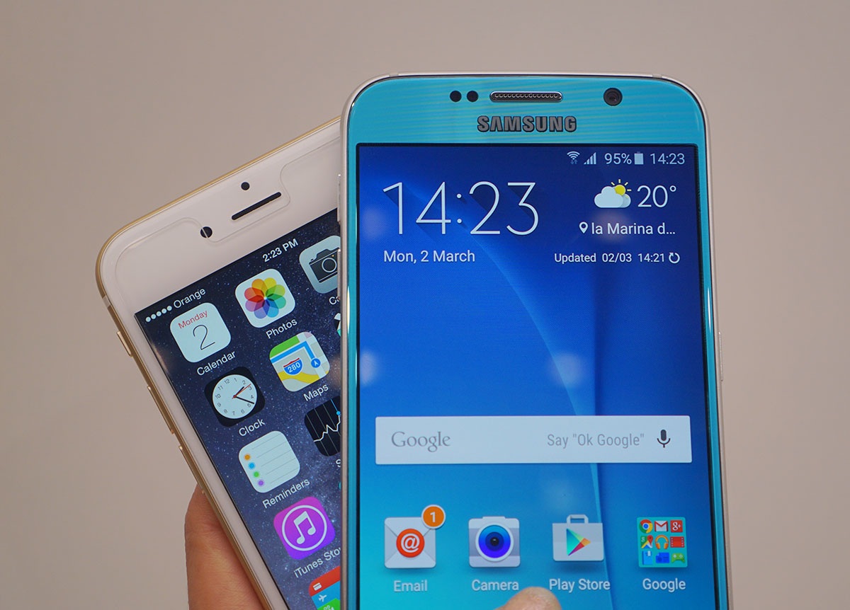 Galaxy S6, iPhone 6 - “Kẻ 8 lạng, người nửa cân”
