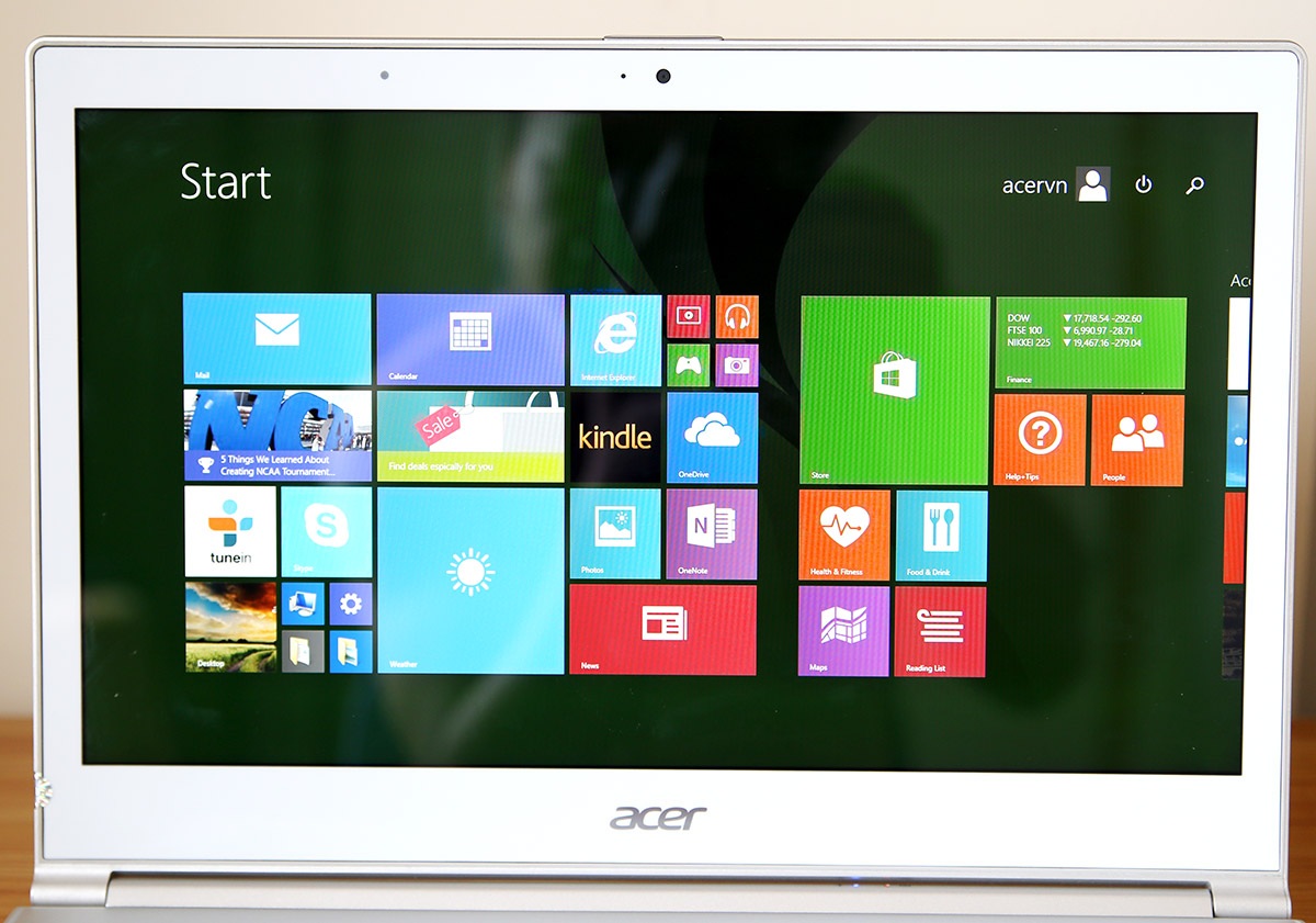 Đánh giá Acer Aspire S7-393: ultrabook Aspire S7 siêu mỏng