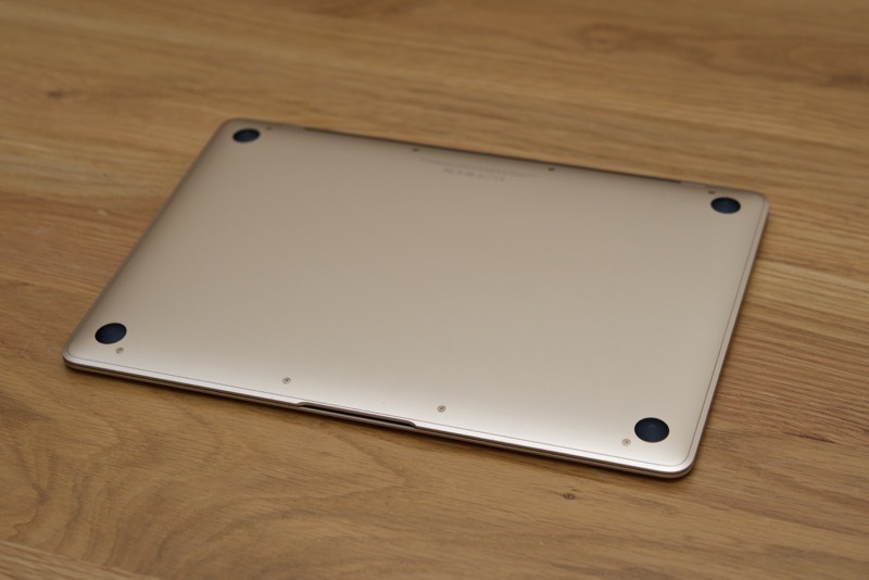 Macbook 12 inch màu vàng xách tay về Việt Nam giá 36 triệu đồng - 16 Mặt sau