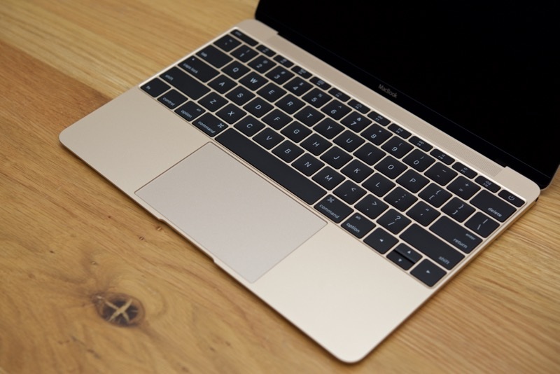 Macbook 12 inch màu vàng xách tay về Việt Nam giá 36 triệu đồng - 6 Bàn phím thế hệ mới có độ đàn hồi tốt