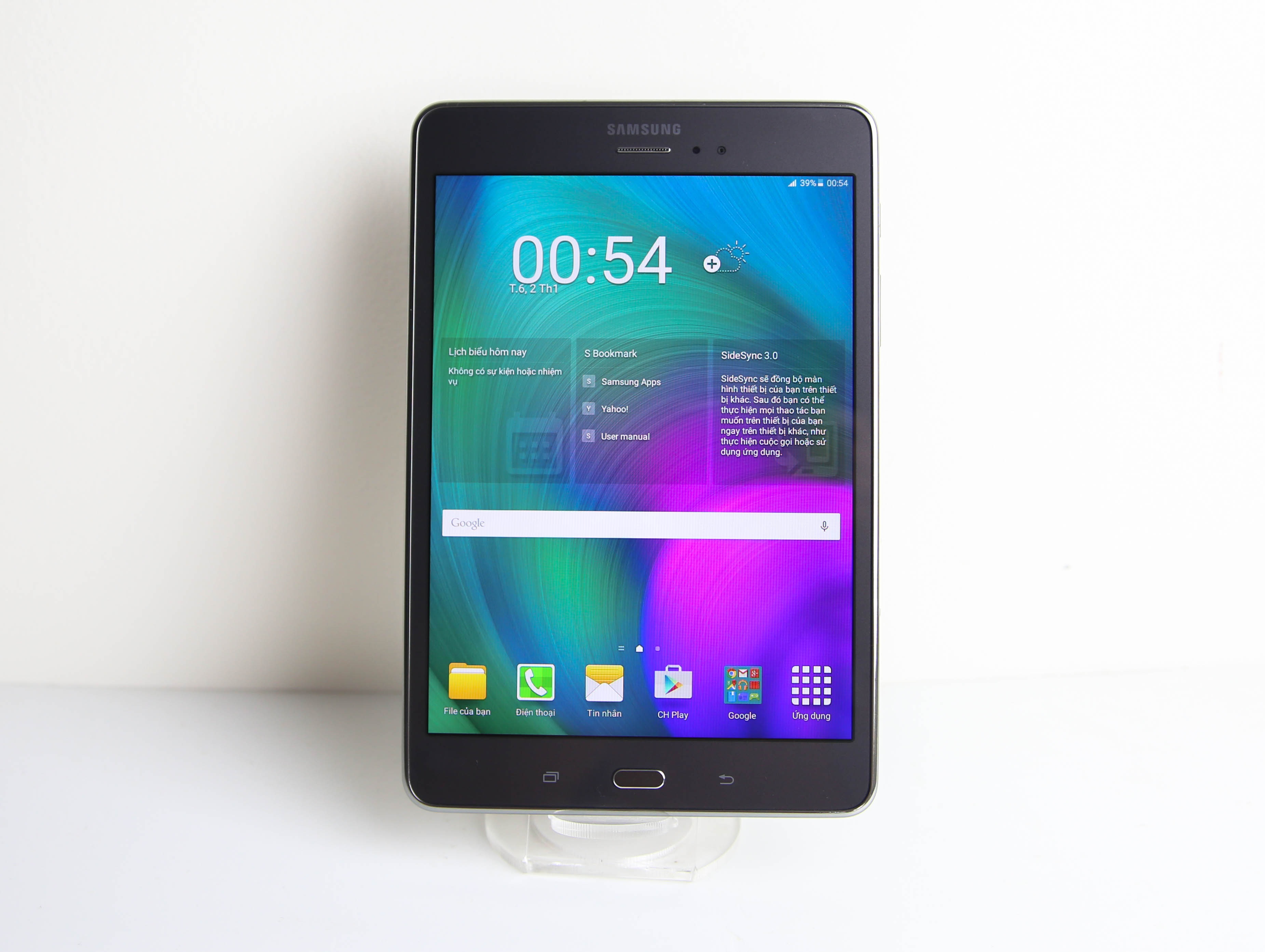 Cận cảnh Galaxy Tab A 8 inch đầu tiên tại Việt Nam - 11 Màn hình 8 inch, tỉ lệ 4:3, độ phân giải 1024x768 pixel