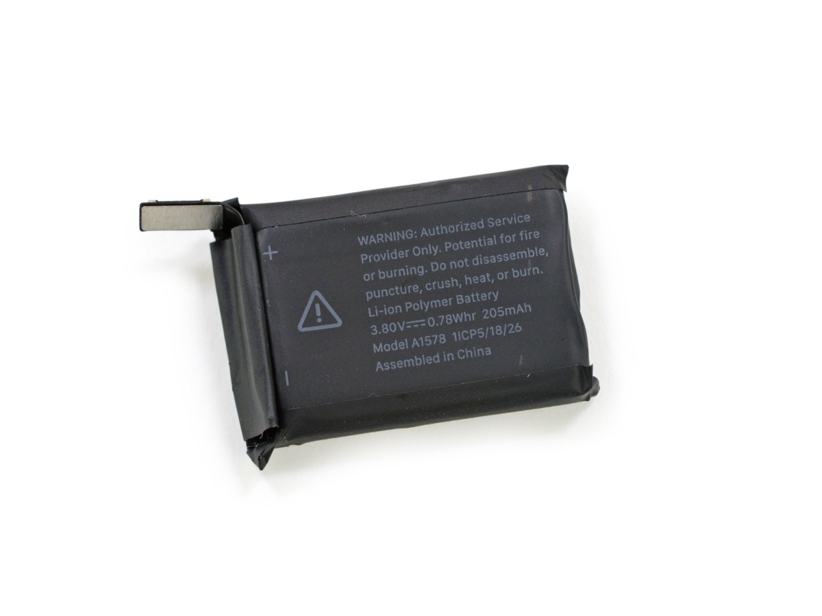 Pin có dung lượng 205 mAh