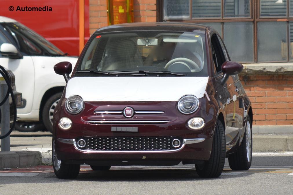 Rò rỉ hình ảnh Fiat 500 facelift 2016 trước ngày ra mắt - 1 Fiat 500 facelit 2016