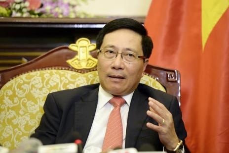 Hợp tác CLMV và ACMECS: Hướng tới khu vực Mê Công năng động và thịnh vượng - 1 Phó Thủ tướng, Bộ trưởng Ngoại giao Phạm Bình Minh (Ảnh: Mạnh Thắng)