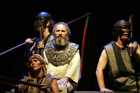 Cảnh trong vở kịch nói Vua Lear (Shakespeare)