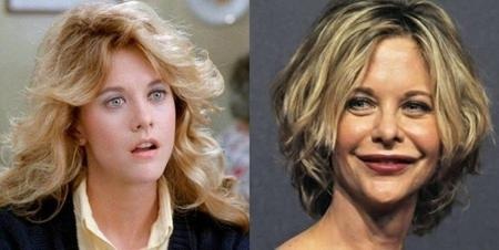 Những sao mê phẫu thuật thẩm mỹ - 8 Từ ngôi vị “nữ hoàng dòng phim tình cảm hài”, Meg Ryan đã đánh mất tất cả hào quang sự nghiệp vì những quyết định sai lầm. Sau khi bỏ chồng để chạy theo người tình Russell Crowe, Meg Ryan tiếp tục khiến người hâm mộ thất vọng tràn trề khi lạm dụng dao kéo tới mức thay đổi hoàn toàn diện mạo.