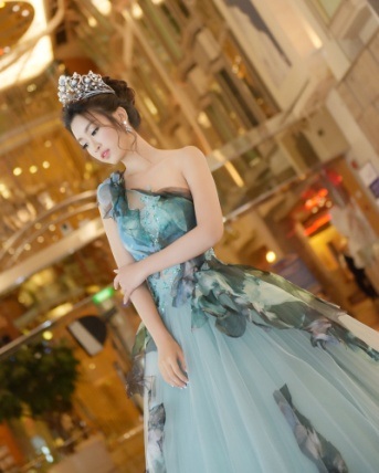 Hoa hậu Mỹ Linh xinh như công chúa tại Đài Loan - 4 Hoa hậu Mỹ Linh xinh như công chúa tại Đài Loan - 4