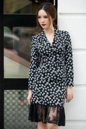 Á hậu Thụy Vân khoe thời trang streetstyle ngọt ngào, nữ tính - 2