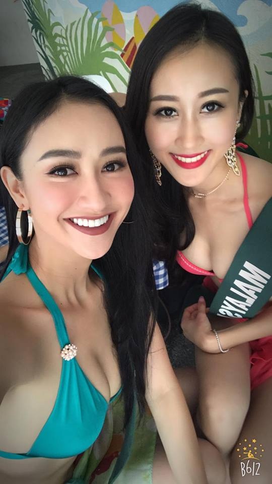Hà Thu gợi cảm cùng thí sinh các nước trong trang phục bikini - 2 Hiện tại, hành trình tham gia phần thi Miss Eco của Hà Thu đang dẫn đầu về lượt xem của khán giả khắp thế giới.