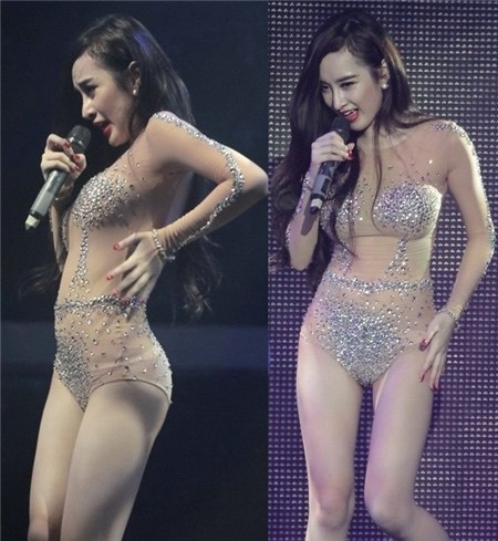 Phim “Kính vạn hoa” sau 14 năm, Noo Phước Thịnh và Angela Phương Trinh trở thành 2 cái tên đình đám nhất - 9 Angela Phương Trinh trượt dài trong scandal. Người đẹp thậm chí còn bị cấm diễn vì những bộ cánh quá hớ hênh.