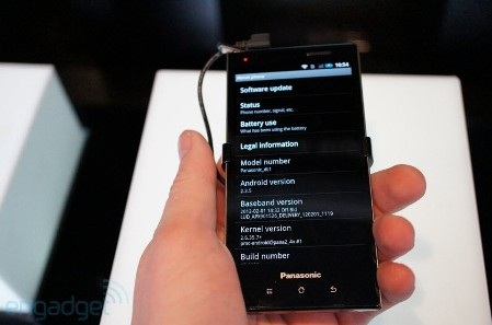 Smartphone chống thấm nước siêu mỏng Panasonic Eluga - 6