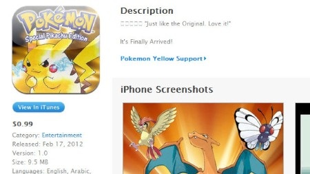 Người dùng Apple bị “hớ” vì ứng dụng Pokemon giả - 1 Người dùng Apple bị “hớ” vì ứng dụng Pokemon giả - 1