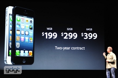 iPhone 5 và những "điểm trừ" đáng tiếc - 3 iPhone 5 không có phiên bản 128GB như nhiều người mong đợi