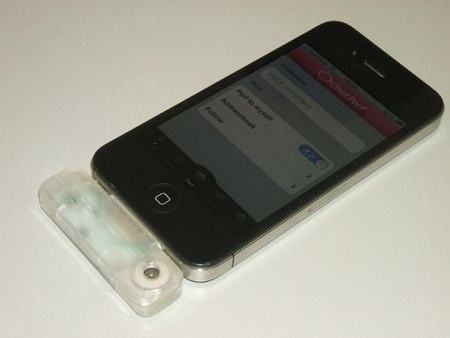 Phụ kiện "độc" giúp iPhone tỏa hương thơm - 1 Điện thoại iPhone có thể tỏa mùi thơm nhờ Chat Perf