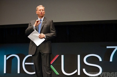 Chủ tịch Google: Apple đã thua cuộc! - 1 Ông Eric Schmidt, Chủ tịch Google ví Google như Microsoft mới và sẽ đánh bại Apple