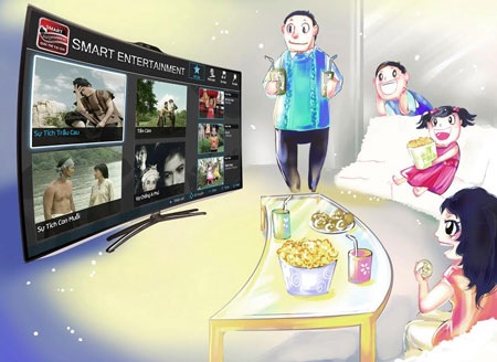 Có một thế giới giải trí thu nhỏ trong gia đình - 3 Có một thế giới giải trí thu nhỏ trong gia đình