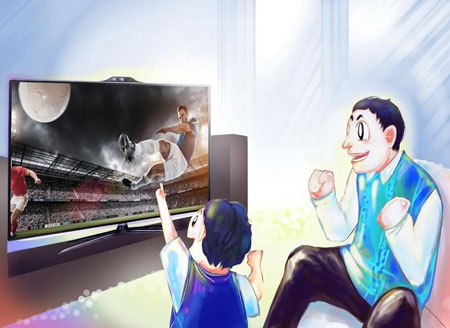 Có một thế giới giải trí thu nhỏ trong gia đình - 4 Có một thế giới giải trí thu nhỏ trong gia đình