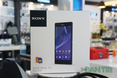 Phablet tầm trung của Sony bất ngờ bán sớm tại Việt Nam - 2 Đập hộp Xperia T2 Ultra Dual chính hãng tại Việt Nam.