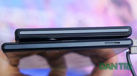 Xperia T2 Ultra đọ dáng Xpeira Z Ultra tại Việt Nam - 8 Cạnh trên.