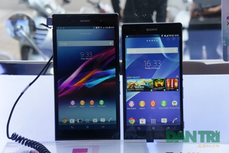 Xperia T2 Ultra đọ dáng Xpeira Z Ultra tại Việt Nam - 5 Giao diện màn hình chính.