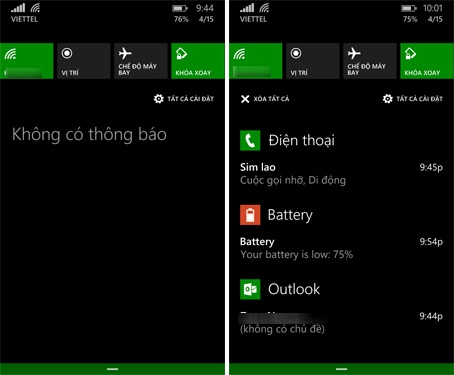 Đánh giá Windows Phone 8.1 Preview: Mới mẻ và thân thiện - 2 Đánh giá Windows Phone 8.1 Preview: Mới mẻ và thân thiện