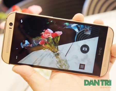 Xuất hiện HTC One M8 Gold đầu tiên về Việt Nam - 15 Chụp ảnh với nhiều tuỳ chọn.