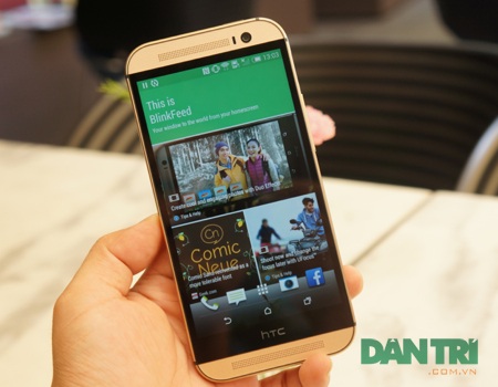 Xuất hiện HTC One M8 Gold đầu tiên về Việt Nam - 13 Giao diện BlinkFeed độc quyền của HTC.