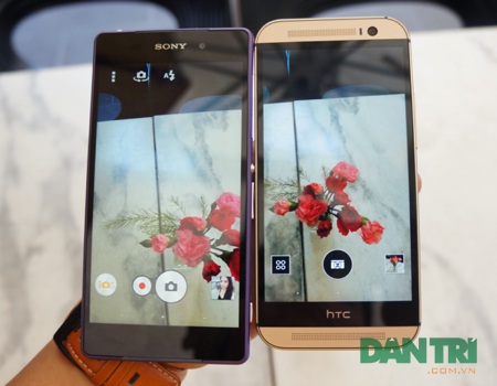 HTC One M8 vàng đọ dáng cùng Xperia Z2 tím - 9 Ngoài ra, c