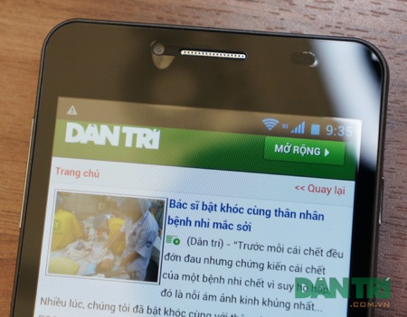 Thêm một thương hiệu điện thoại Việt gia nhập cuộc đua smartphone - 9 Thử nghiệm lướt web.
