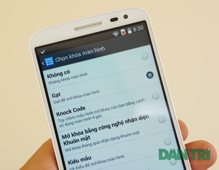 Đập hộp LG G2 mini – phiên bản thu nhỏ của G2 - 13 Máy nổi bật với tính năng Knock Code.