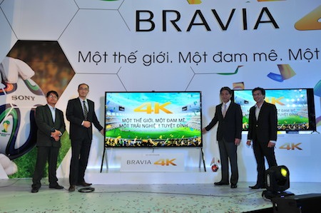 Sony ra mắt loạt TV BRAVIA 4K tại Việt Nam - 1 Sony ra mắt loạt TV BRAVIA 4K tại Việt Nam