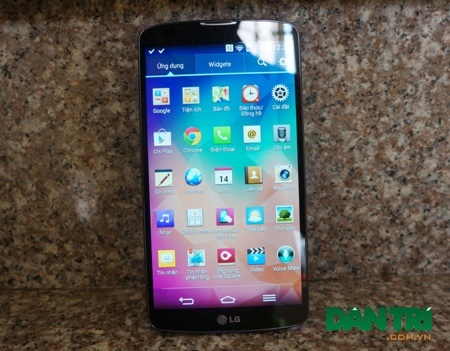 Đập hộp LG G Pro 2 chính hãng tại Việt Nam - 12 Giao diện menu rõ ràng.