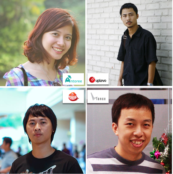 Start Up Việt: Nhận hàng trăm nghìn USD đầu tư dù chưa... tốt nghiệp - 1 4 Founders được đầu tư khởi điểm lên tới hàng trăm ngàn USD