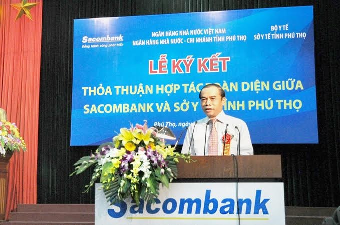 Phó Thống đốc Thường trực NHNN Nguyễn Đồng Tiến phát biểu tại buổi lễ.