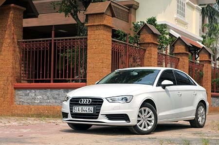Audi A3 có giành khách hàng Toyota Camry tại Việt Nam? - 3 Hiện tại Audi A3 ở Việt Nam được bảo hành 3 năm không giới hạn
số km đã đi.