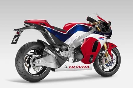 Ngũ hổ tướng tại EICMA 2014 - 14 Năm nay Honda mang tới nguyên mẫu chiếc xe đua MotoGP của mình, chiếc RC213V-S.