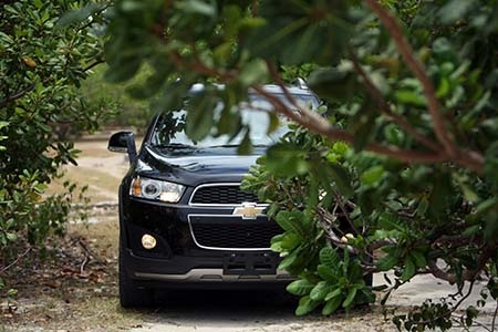 Chevrolet Captiva LTZ mode 2014màu đenbiển TPHCM