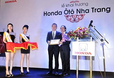 Honda mở rộng đại lí ôtô tại Việt Nam