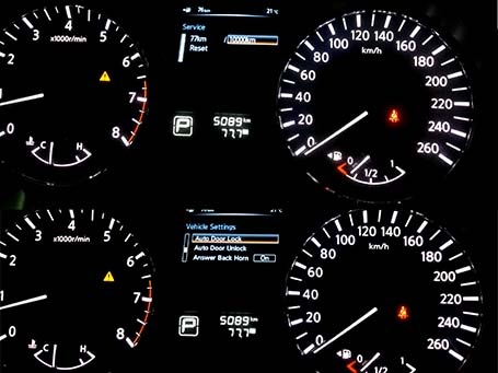 Với giá 1,06 tỷ đồng Hyundai Sonata có gì? - 19 Bảng đồng hồ LCD của Hyundai Sonata mới hiển thị khá nhiều thông số