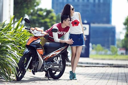 Honda xây dựng hình ảnh mới với mẫu xe số Blade