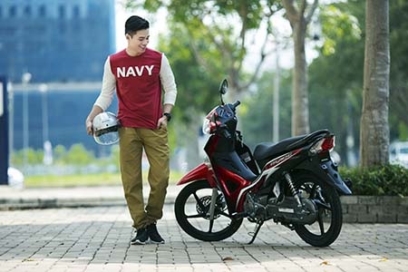 Honda xây dựng hình ảnh mới với mẫu xe số Blade