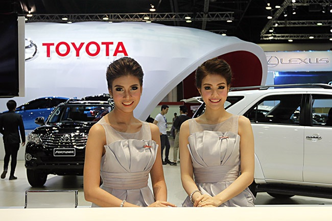 Nét duyên trên sàn Triển lãm Bangkok Motorshow 2015 - 11 Chân dài tới nách