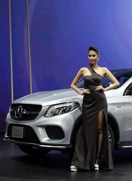 Nét duyên trên sàn Triển lãm Bangkok Motorshow 2015 - 14 Chân dài tới nách
