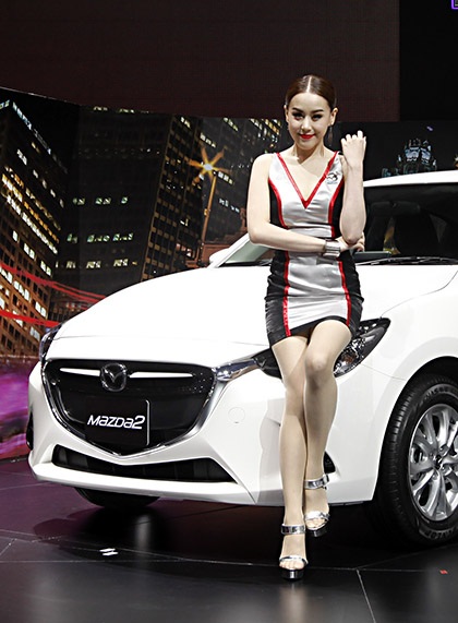 Nét duyên trên sàn Triển lãm Bangkok Motorshow 2015 - 17 Chân dài tới nách