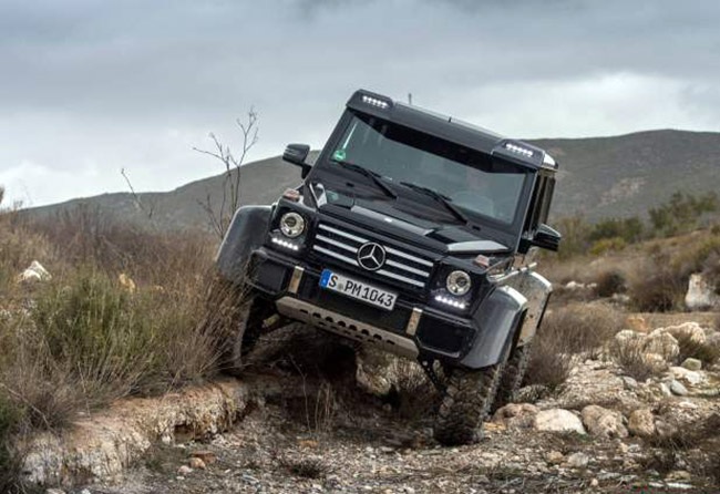 Mercedes-Benz G500 4x4² - Xe off-road cho nhà giàu - 5 Điểm chung lớn nhất giữa G63 AMG 6x6 và