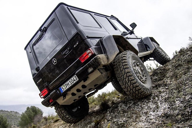 Mercedes-Benz G500 4x4² - Xe off-road cho nhà giàu - 6 Điểm chung lớn nhất giữa G63 AMG 6x6 và