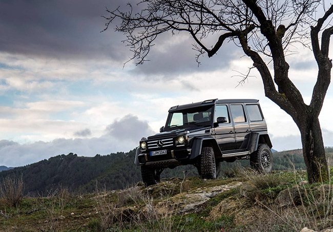 Mercedes-Benz G500 4x4² - Xe off-road cho nhà giàu - 2 Hai năm trước, cả thế giới đã hết sức ngạc nhiên với