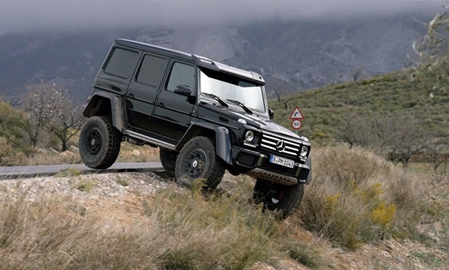 Mercedes-Benz G500 4x4² - Xe off-road cho nhà giàu - 10 Điểm chung lớn nhất giữa G63 AMG 6x6 và